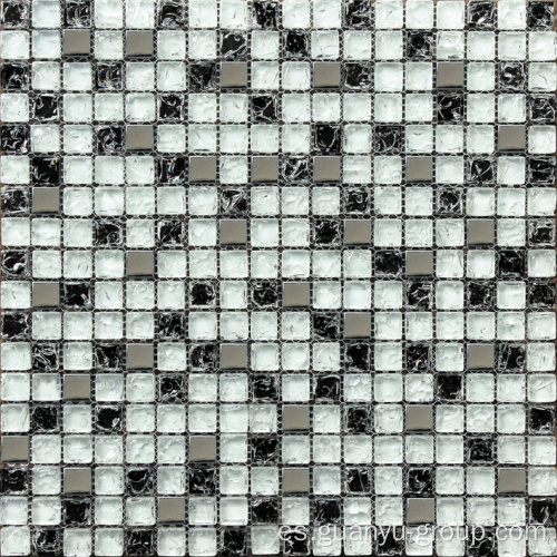 Vidrio agrietado baldosas mosaico